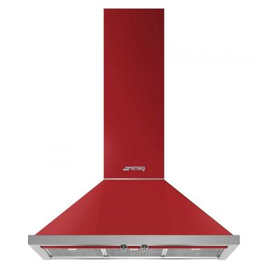 Απορροφητήρας SMEG Portofino KPF9RD, 275W, Α+, 781 m³/ώρα, 3 ταχύτητες, 3 φίλτρα, Αντιρευστό βαλβίδα, Ανοξείδωτος χάλυβας, LED, 