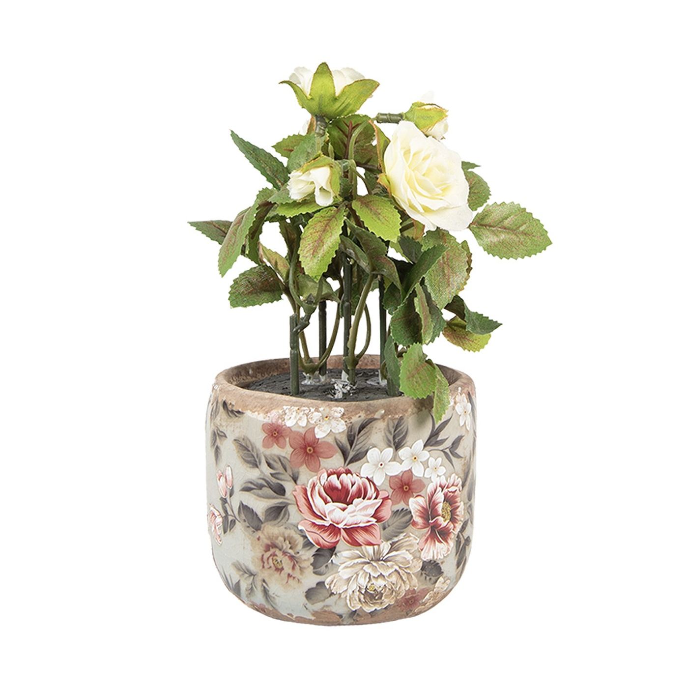 Ghiveci flori ceramica multicolora Ø 8x7 cm - 2