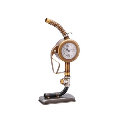 Gas Pump Table Clock, multicolor iron 17.5 x 8.5 x 37 cm