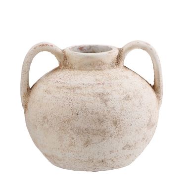 Terakota vaza rjava 20 x 17 cm