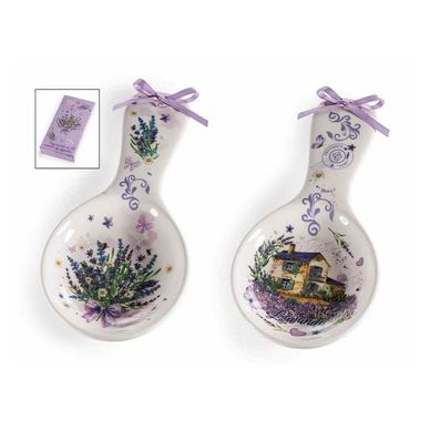 Set 2 suporturi linguri ceramică multicoloră Provence cm 11,5 x 24,5 H