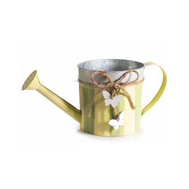 Decorative watering can metal multicolor 29.5 x 13.5 x 13 cm H