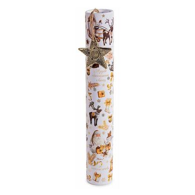 Set of 30 Incense Sticks with Metal Holder - Apple, Cinnamon, Clove Aroma