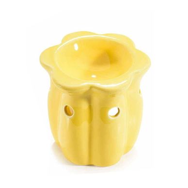 Porcelain Room Fragrance Diffuser Yellow Ø 10 cm x 10 H