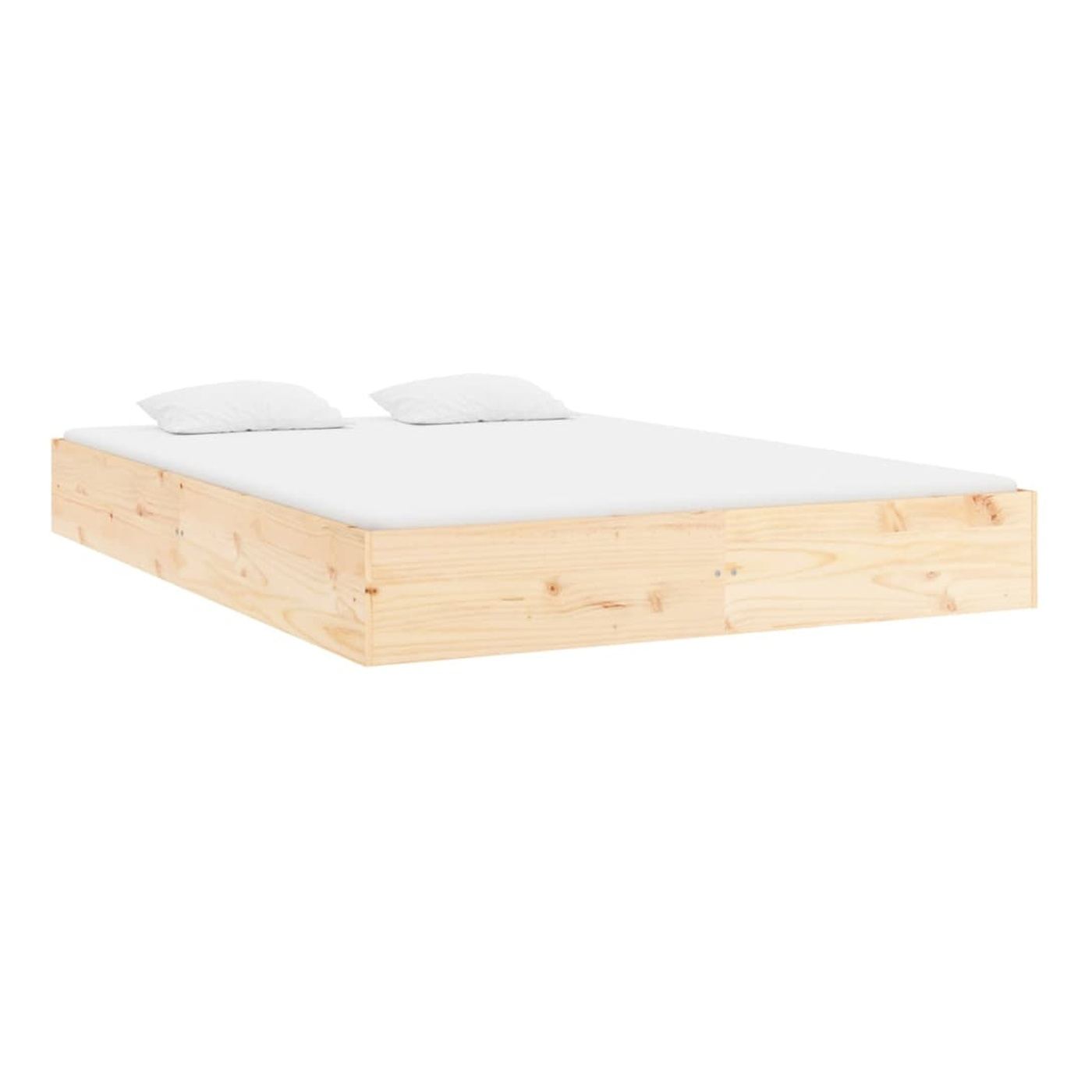 Posteljni okvir King Size 5FT, 150x200 cm, masivni les - 3