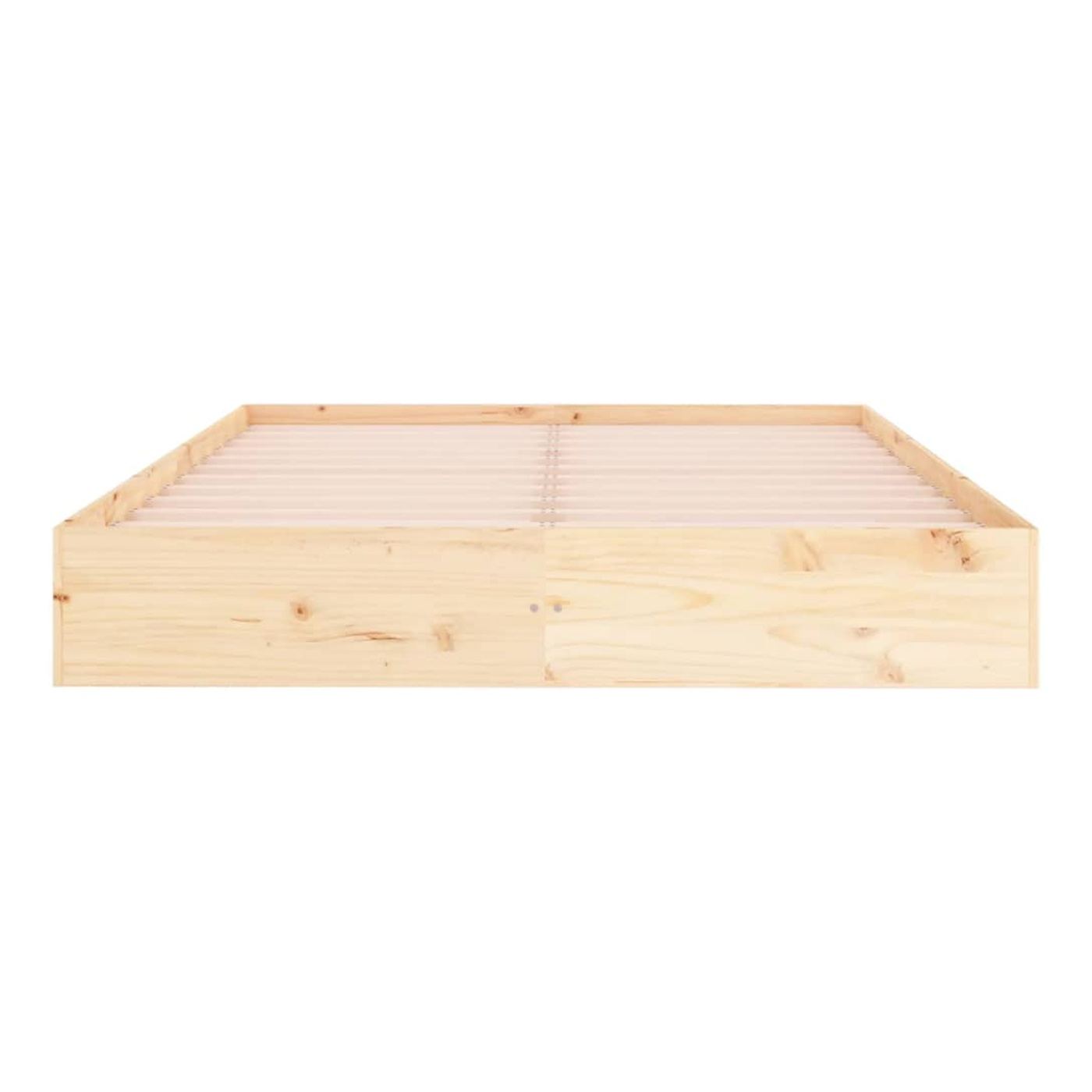 Posteljni okvir King Size 5FT, 150x200 cm, masivni les - 5