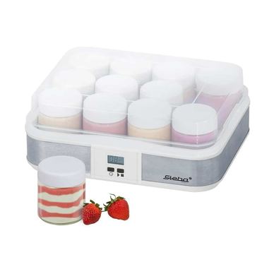 Aparat de preparat iaurt, steba germany - jm 2, argintiu 