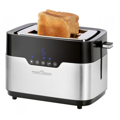 Párna kenyérpirító, ProfiCook, PC-TA1170, 2 szelet, 920 W, rozsdamentes acél
