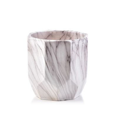 Cvetlični lonec NEVA MARBLE M, 15 × 15 × 16 cm