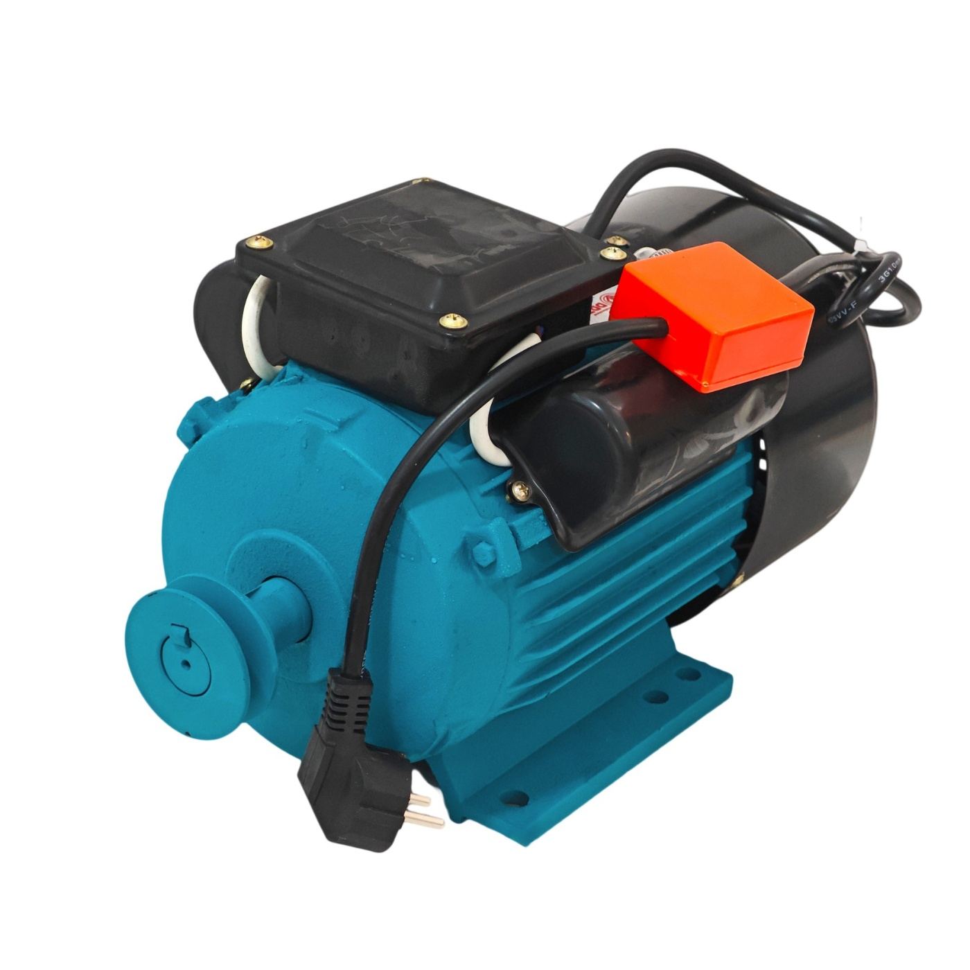 DDT egyfázisú villanymotor, 3 kW teljesítmény, 1500 ford./perc sebesség, réz tekercselés, túlterhelés elleni védelem - 3