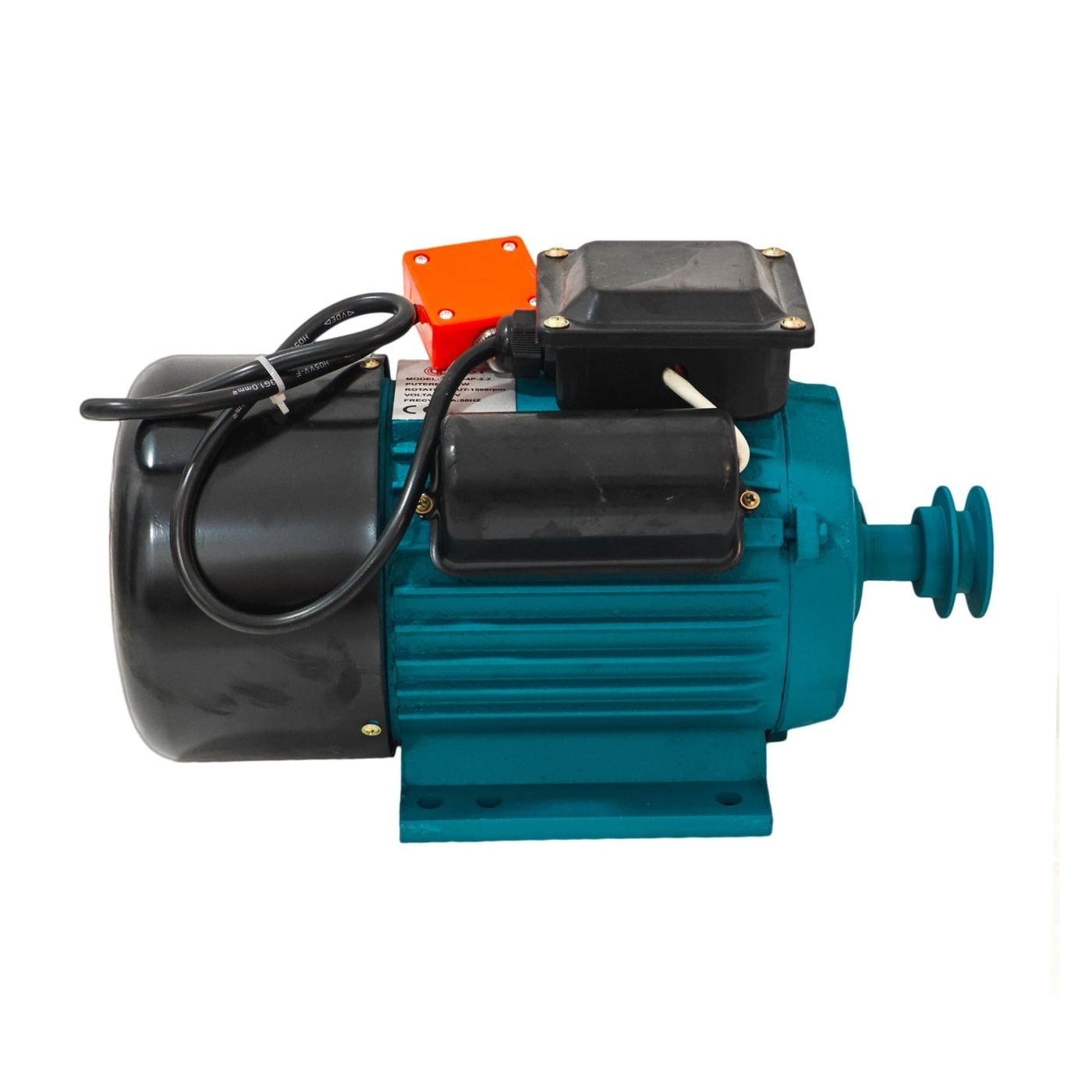 DDT egyfázisú villanymotor, 3 kW teljesítmény, 1500 ford./perc sebesség, réz tekercselés, túlterhelés elleni védelem - 5