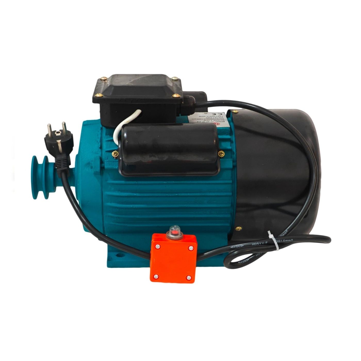 DDT egyfázisú villanymotor, 3 kW teljesítmény, 1500 ford./perc sebesség, réz tekercselés, túlterhelés elleni védelem - 7