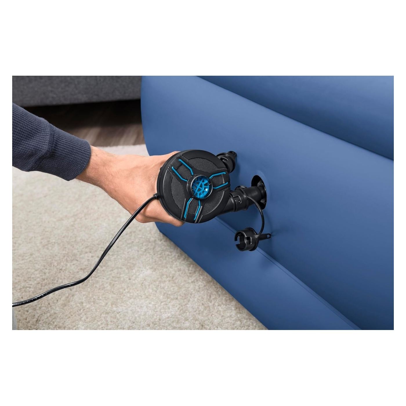 Bestway PowerTouch AC Elektromos Pumpa, Felfújás és Leeresztés, 680 L/perc, Hálózatról Működtethető - 3