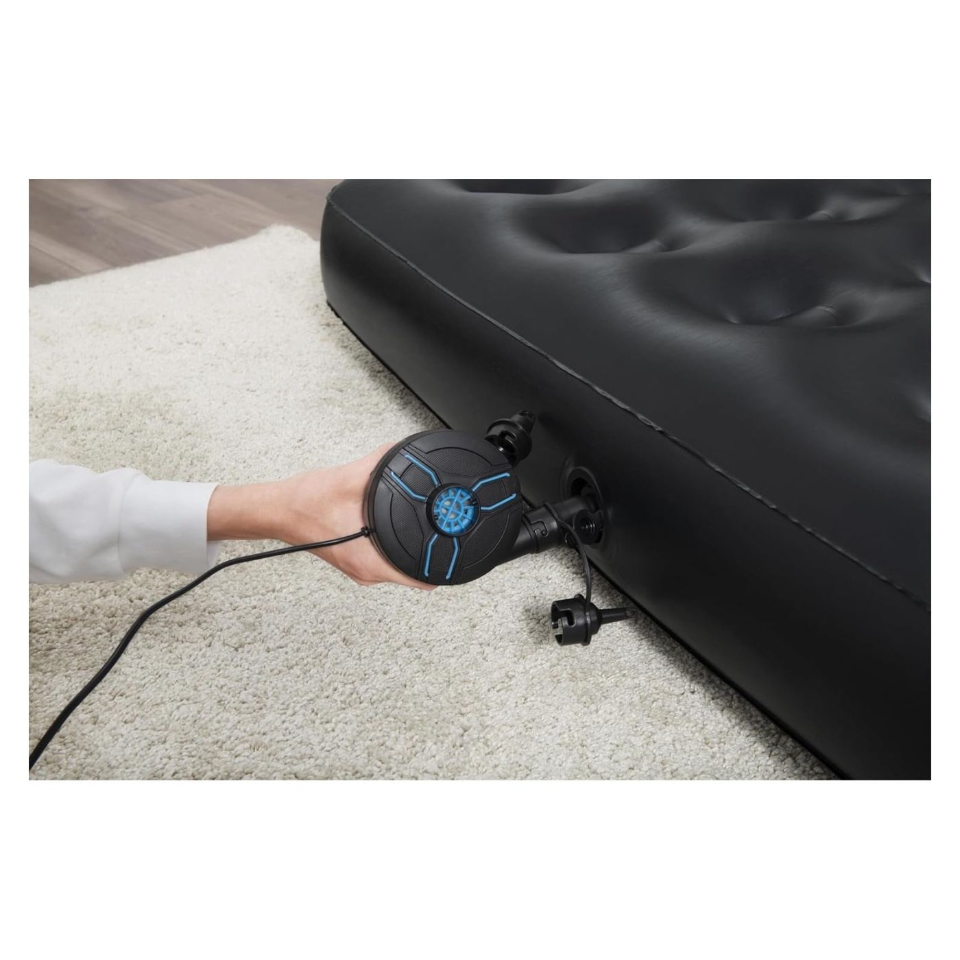 Bestway PowerTouch AC Elektromos Pumpa, Felfújás és Leeresztés, 680 L/perc, Hálózatról Működtethető - 8