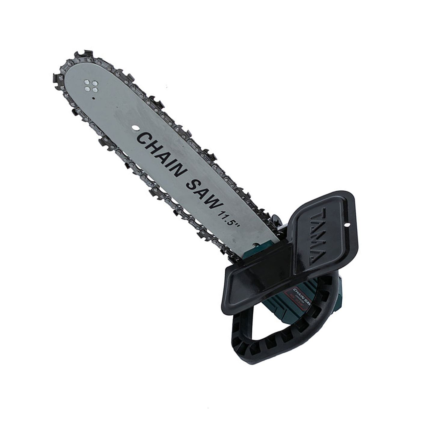 Láncfűrész adapter sarokcsiszolóhoz/polírozóhoz DDT, 30 cm hossz, kompatibilis a 11,5 hüvelykes, átalakítja a csiszolót láncfűré - 2