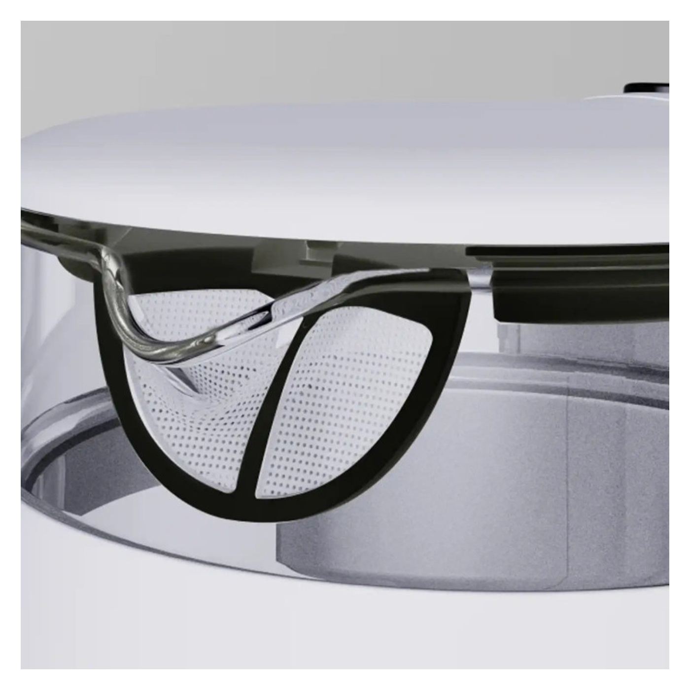 Elektromos vízforraló AENO EK6 AEK0006, 2200W, 1.7 L, 40-100°C, STRIX, LED, Kettős falú, Szűrő, 360°-os talp, Fehér - 6