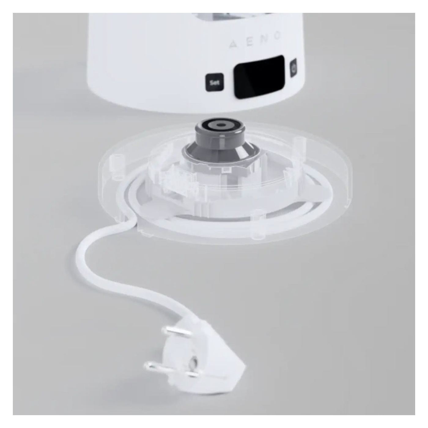 Elektromos vízforraló AENO EK6 AEK0006, 2200W, 1.7 L, 40-100°C, STRIX, LED, Kettős falú, Szűrő, 360°-os talp, Fehér - 15