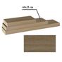 Polca 60x25 MDF, tölgy trufa, Gana FY 11044-3 thumbnail 1