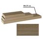 Polc 80x25 MDF, tölgy trufa, Gana fy 11044-4 thumbnail 1
