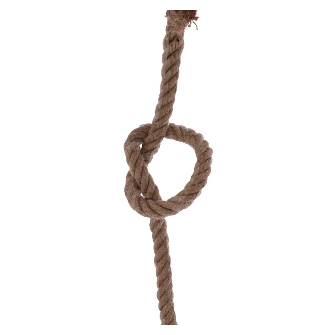 Rusztikus lámpa, E27, természetes árnyalat, 100 cm - 5