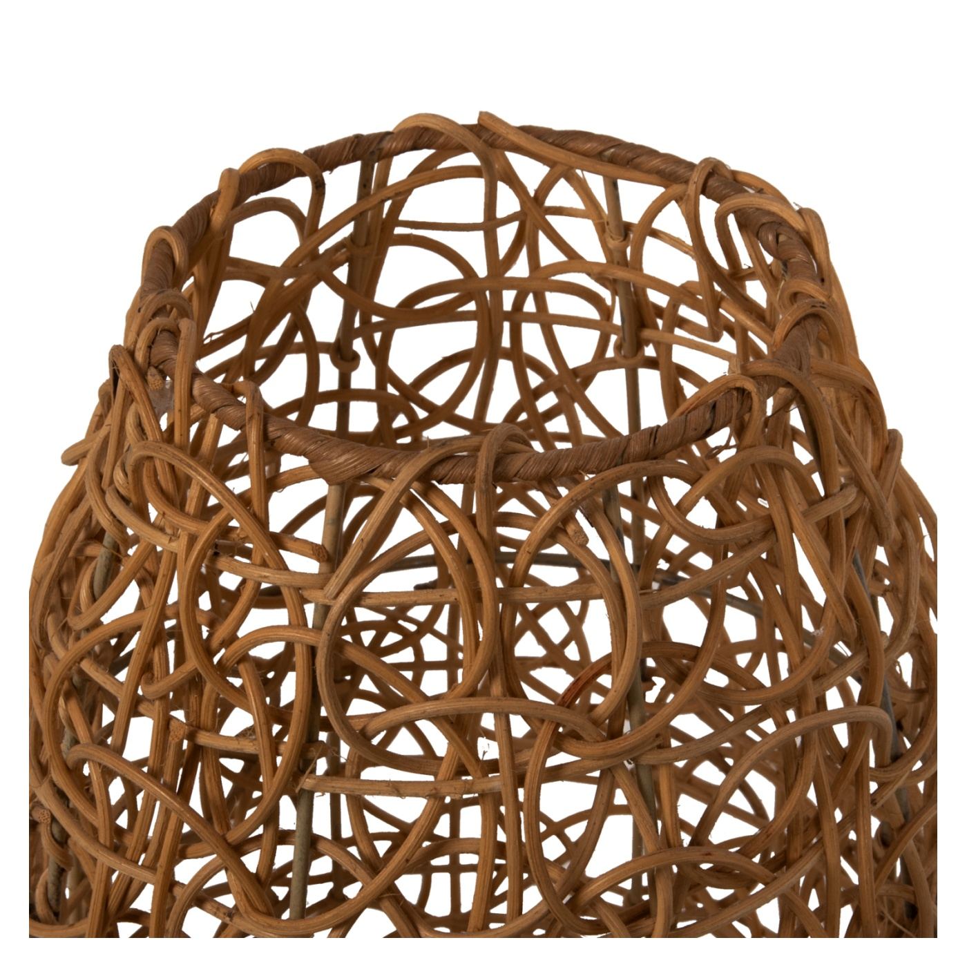 Padló lámpa, rattan, természetes árnyalat, 24x62 cm - 3