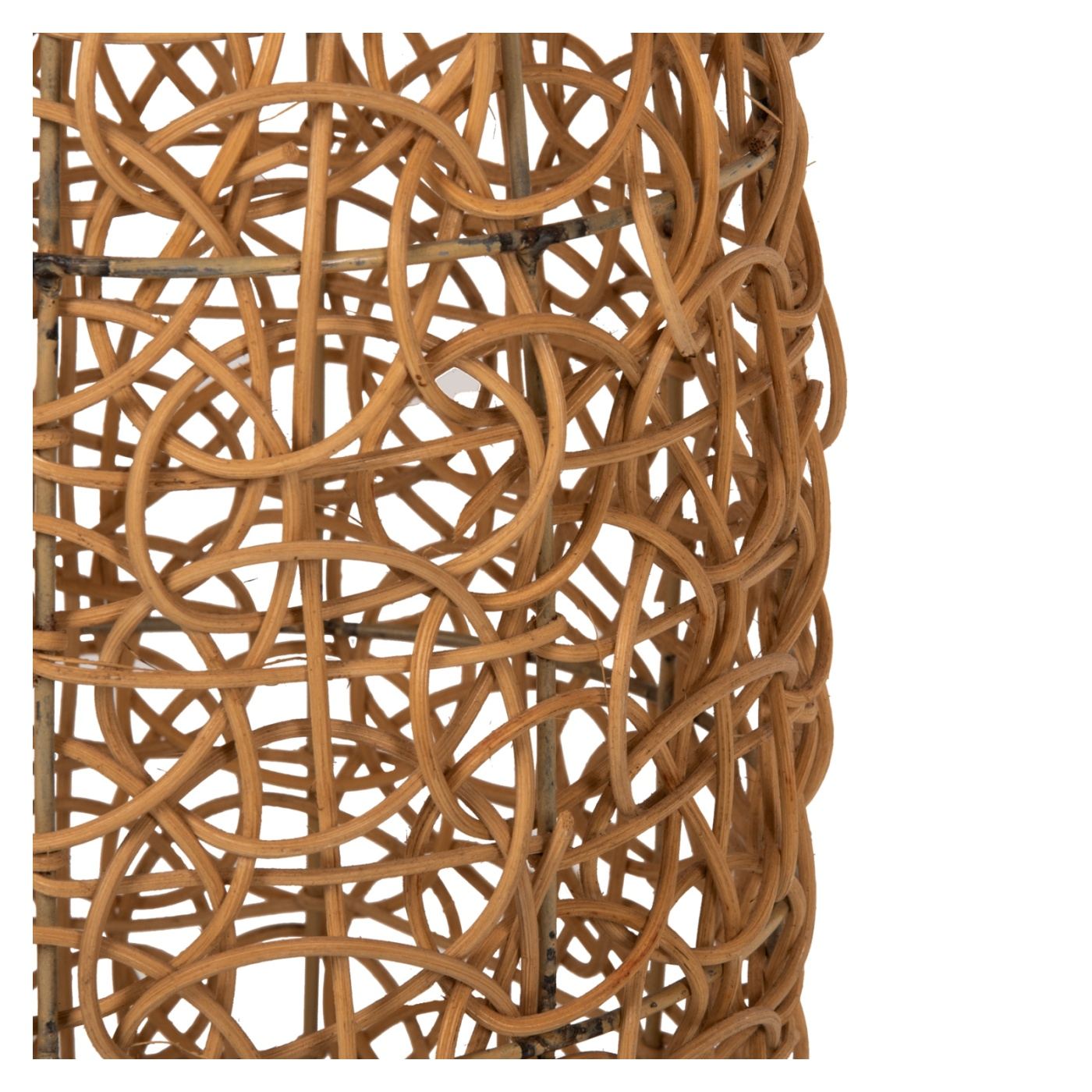 Padló lámpa, rattan, természetes árnyalat, 24x62 cm - 4