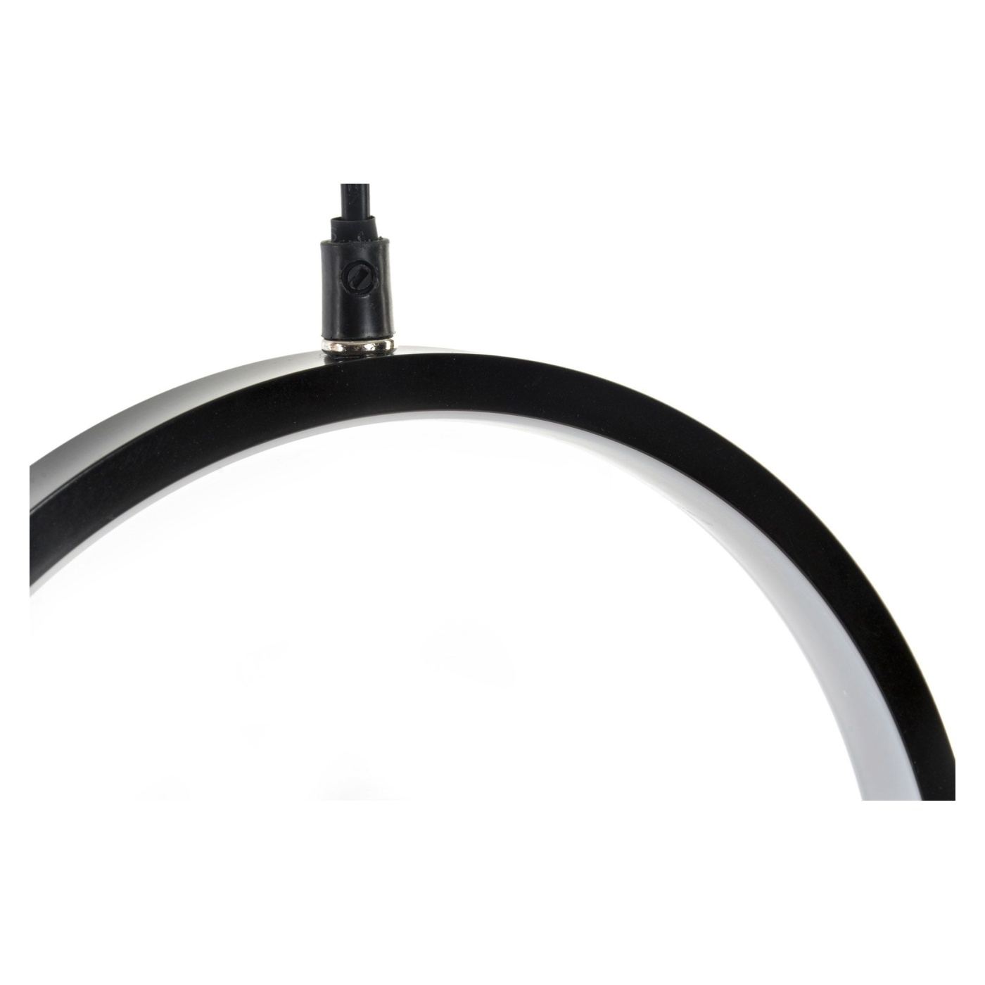 Fém mennyezeti lámpa, kör alakú, LED, 27 cm - 3