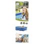Intex Metal Frame Medence, 260x160x65 cm, 2.300 Liter thumbnail 3
