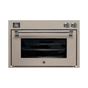 Prémium beépíthető gőz- és légkeveréses elektromos sütő, Steel Cucine, 90 cm, 91 liter, króm/bézs thumbnail 1