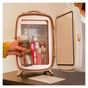Mini hordozható kozmetikai hűtőszekrény Cecotec CoolingBeauty 6000 Mirror, 6l, Ajtó külső tükörrel, LED világítás 3 intenzitássa thumbnail 4