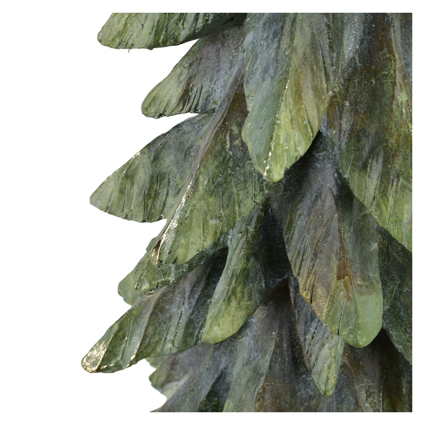 Karácsonyfa figura SANTA LILA 16,5x15,5x44cm 1db - 2