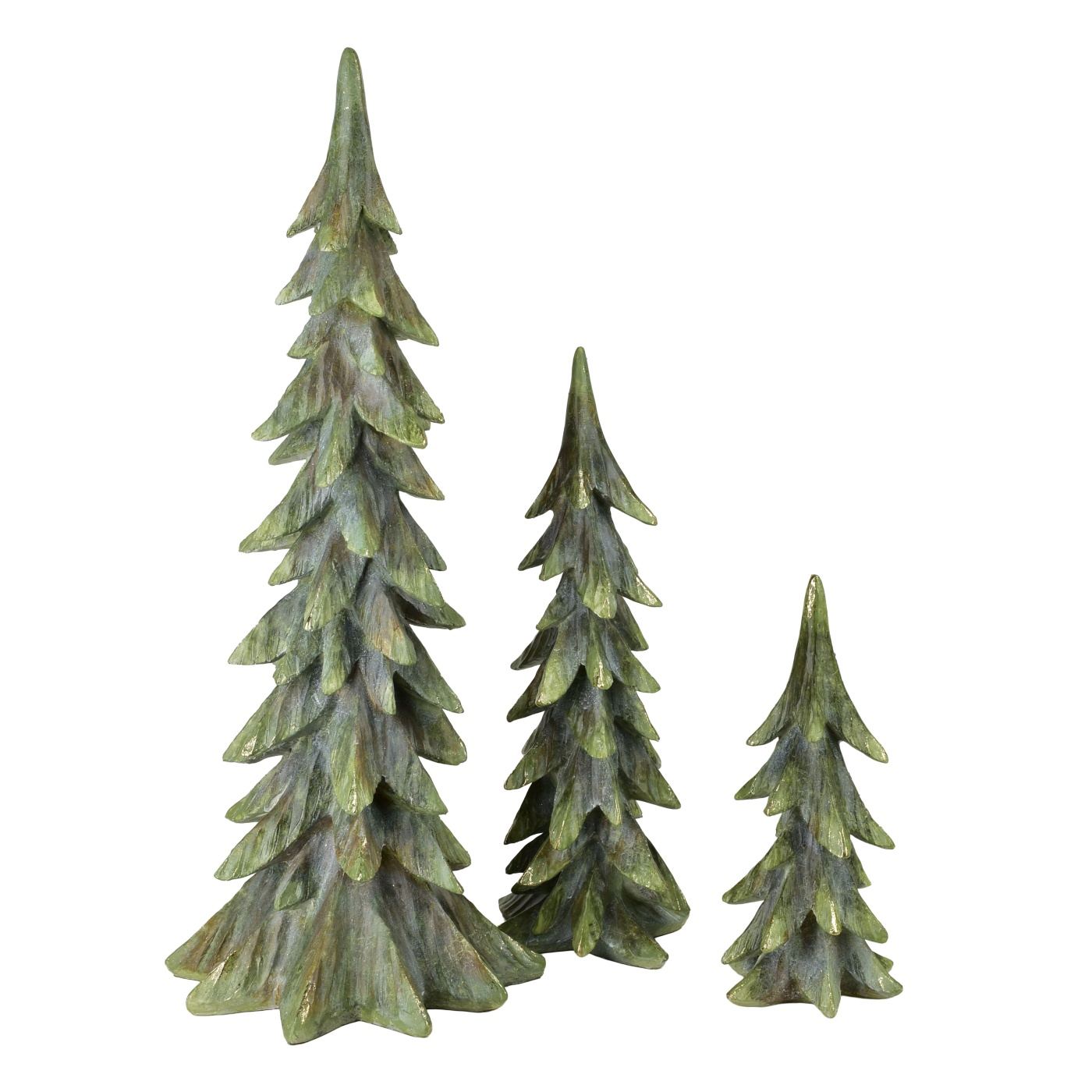 Karácsonyfa figura SANTA LILA 16,5x15,5x44cm 1db - 3