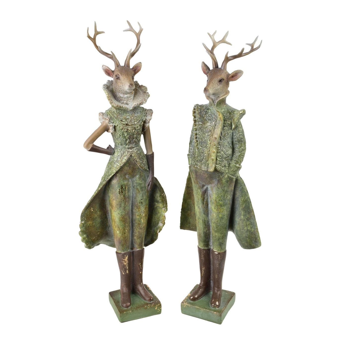 Jávorszarvas figura Santa Lila Lány 13.5x10.5x43cm 1db - 2