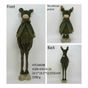 Plüssfigura Santa Lila Fiú 22x19x67/103cm színes 1db thumbnail 2