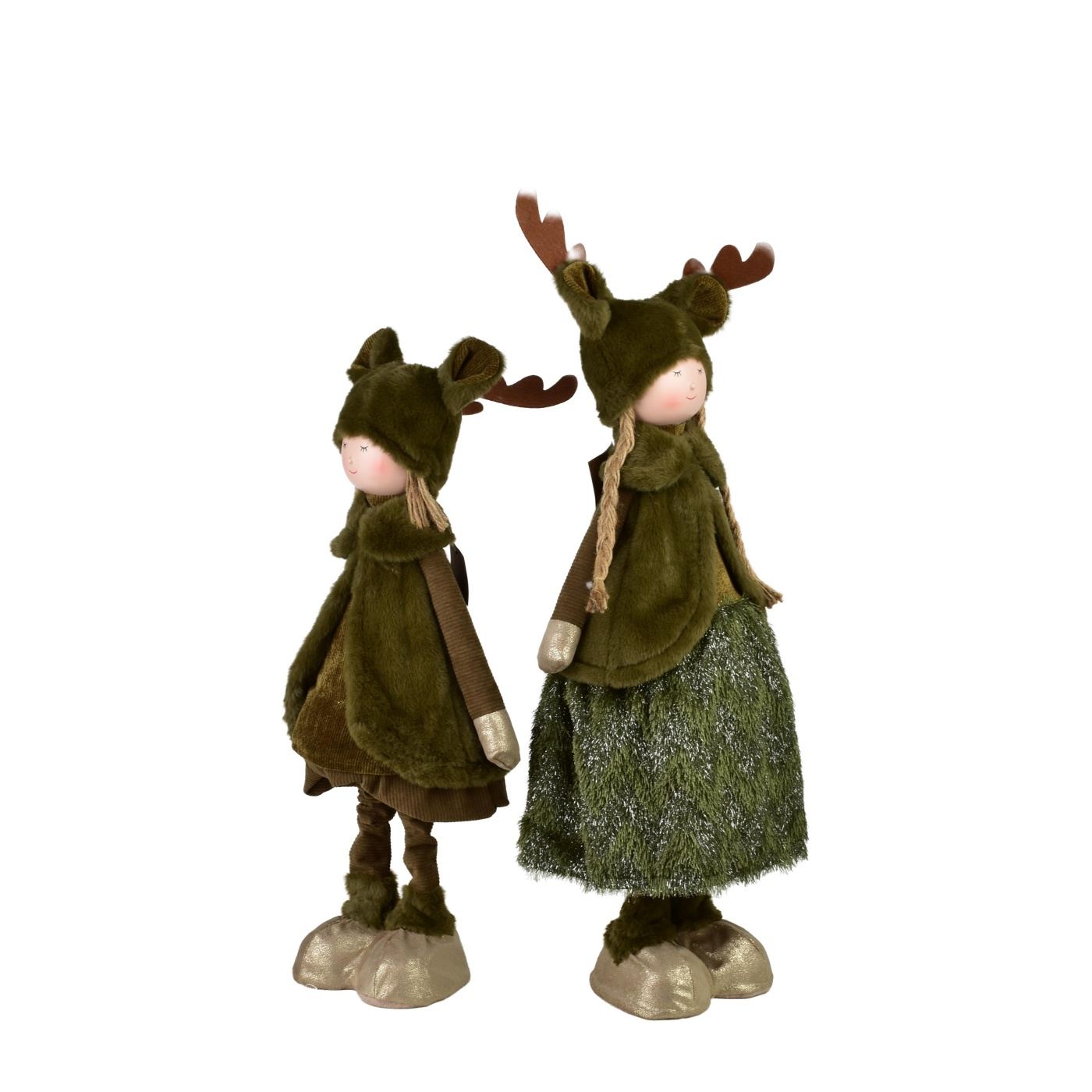Plüss figura Santa Lila Dziewczynka 22x19x67/103cm színes 1db - 4