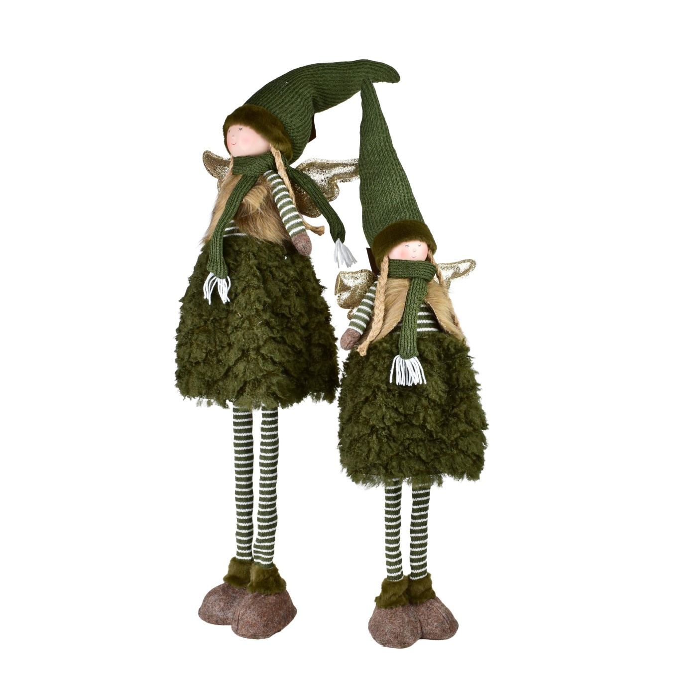 Plüss figura Santa Lila Angyallány 22x19x80x116cm 1db - 3