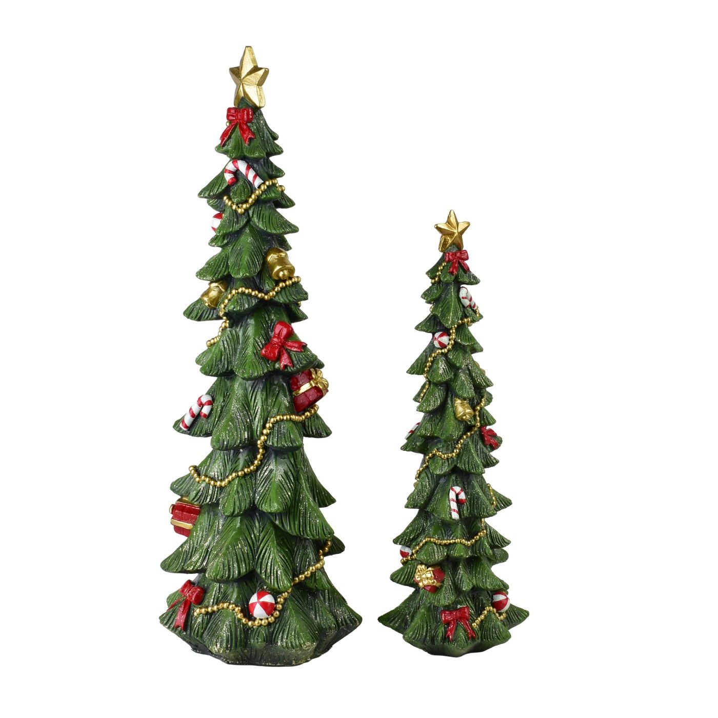 Karácsonyfa figura Santa Lila 19x18x61cm 1db - 2