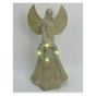 LED angyalfigura Santa Lila 20x13x40cm 1db thumbnail 2