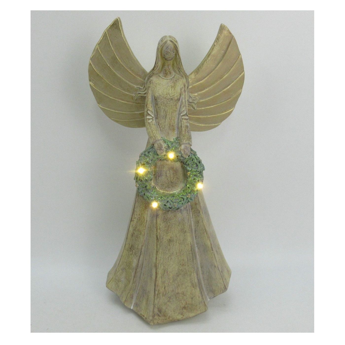 LED angyalfigura Santa Lila Angyal 16.5x11x31.5cm 1db - 2