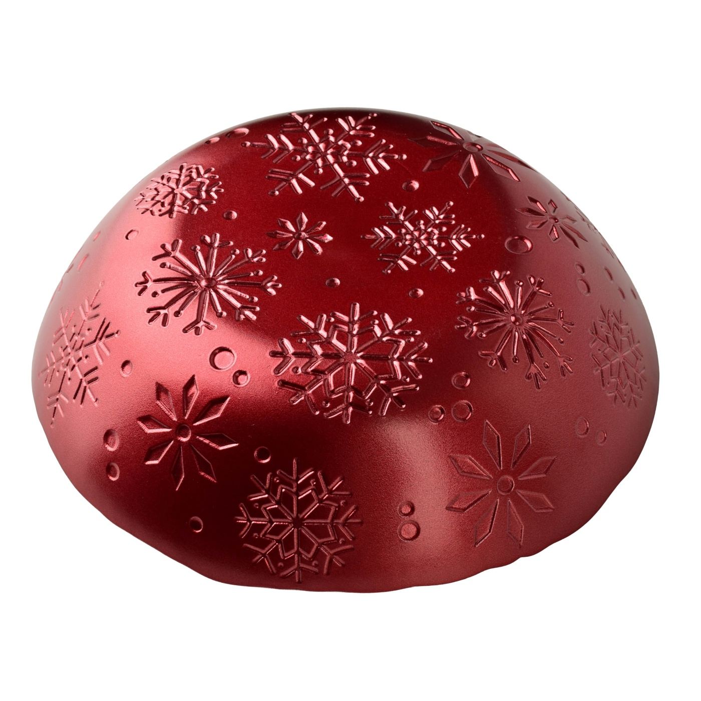 Dekoratív tál Allesken SANTA LILA 31x31x7,7cm piros 1db - 3