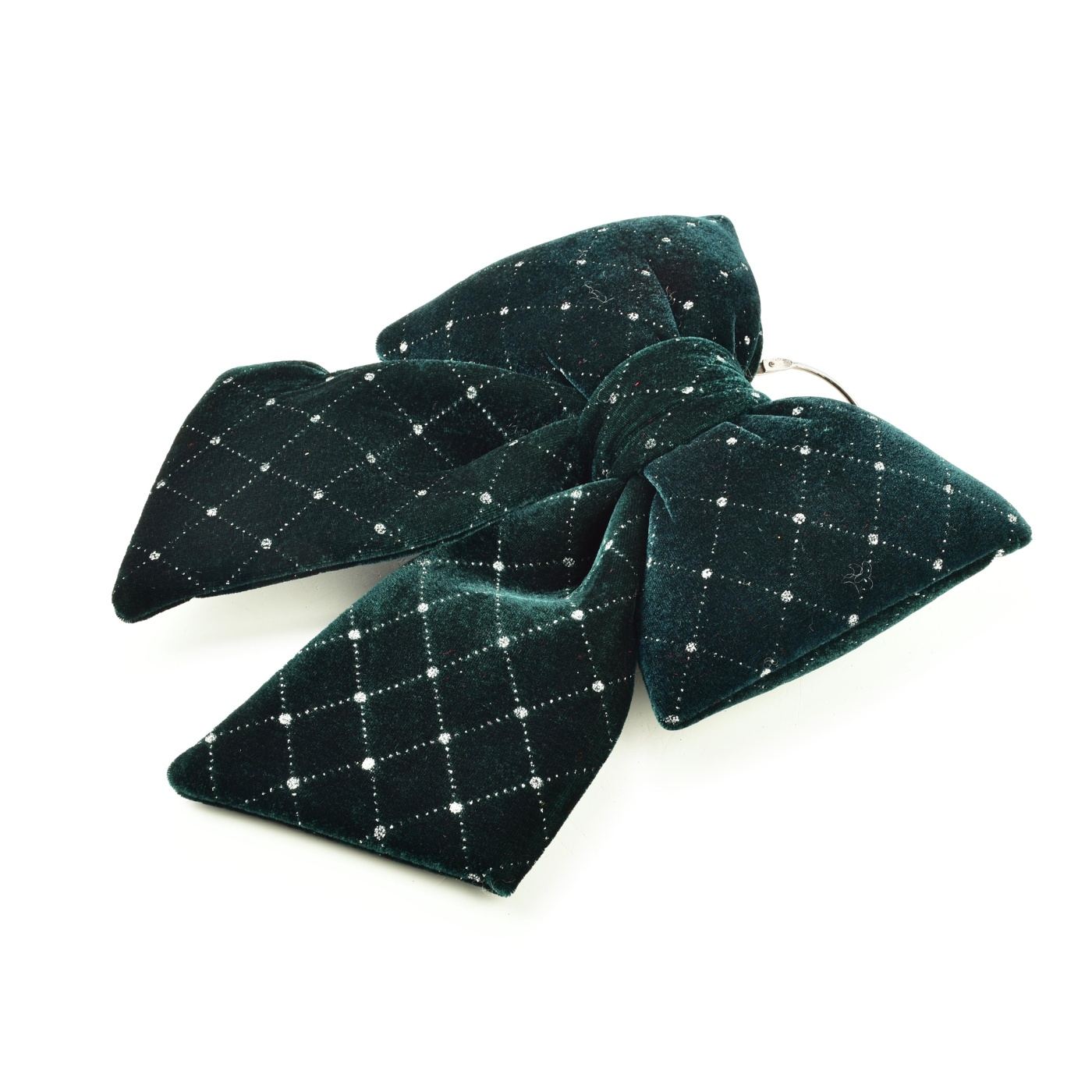 Textil masni SANTA LILA 22x28 zöld kockás 1db - 2