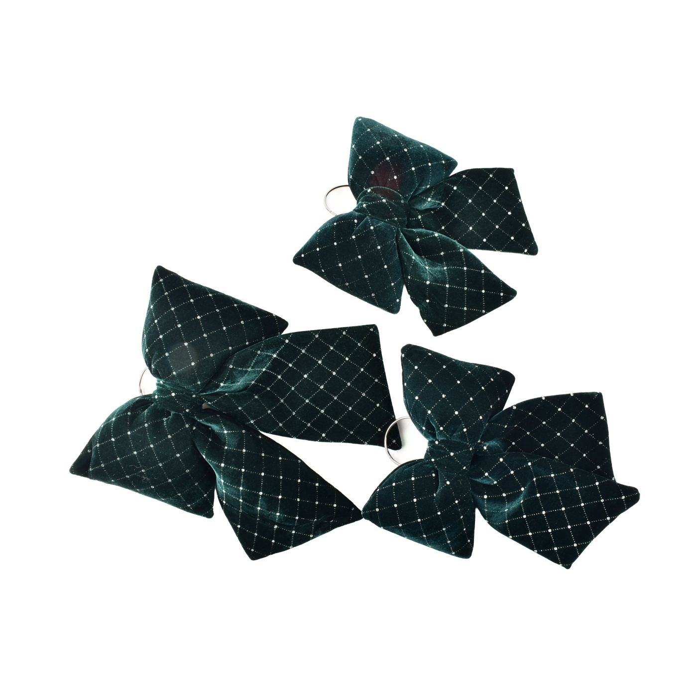 Textil masni SANTA LILA 22x28 zöld kockás 1db - 4