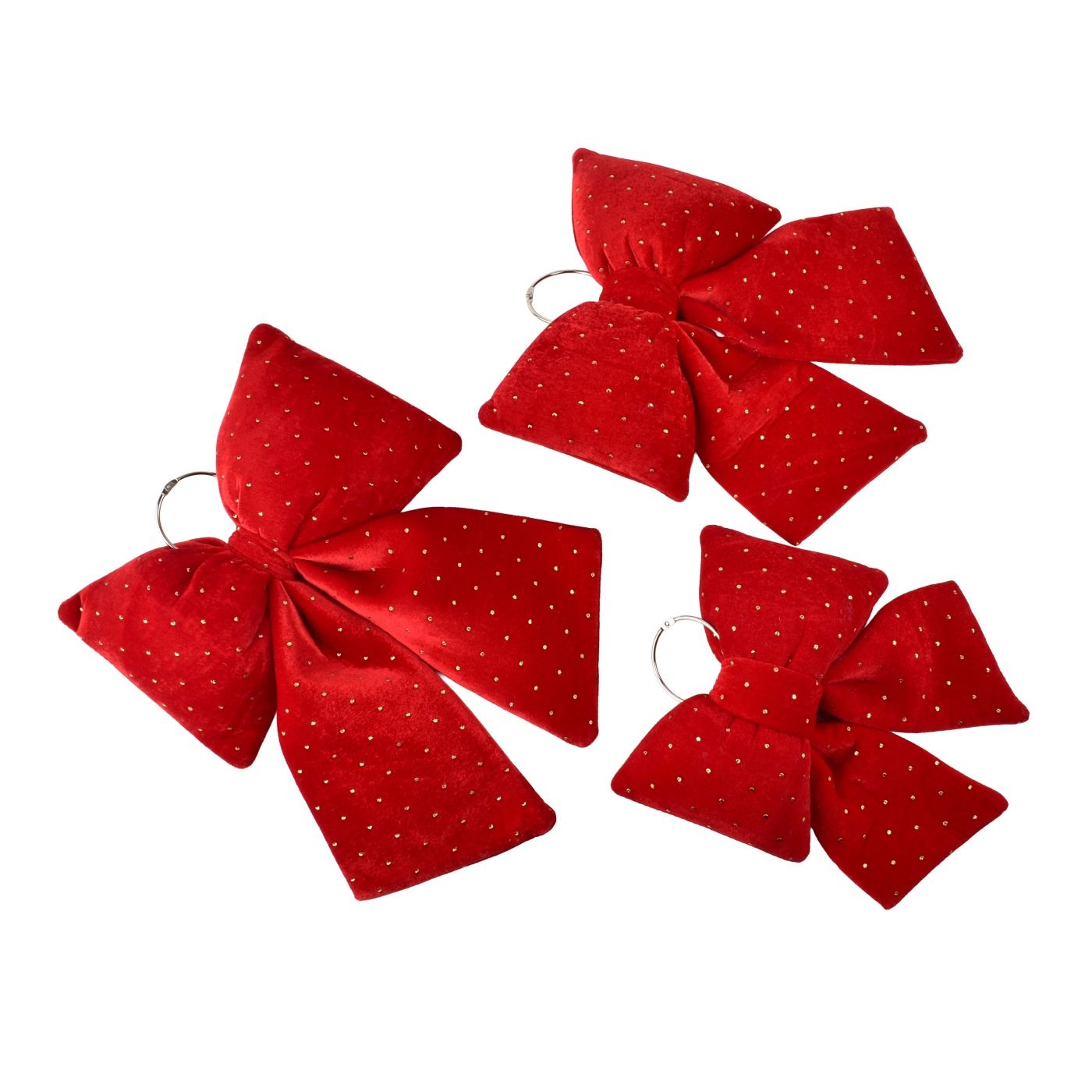 Cirkóniás kokárda SANTA LILA 25x30 piros 1db - 3