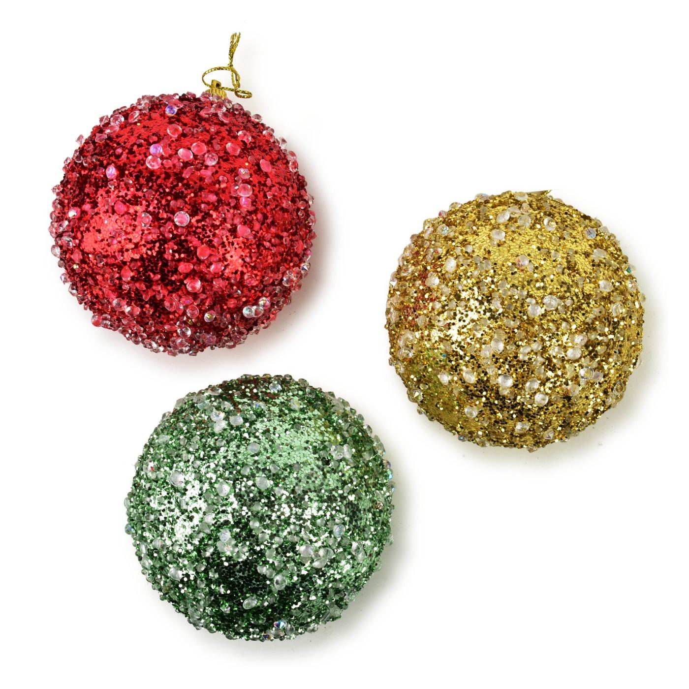 Dekorált hungarocell karácsonyi gömb Santa Lila 10cm 1db - 2