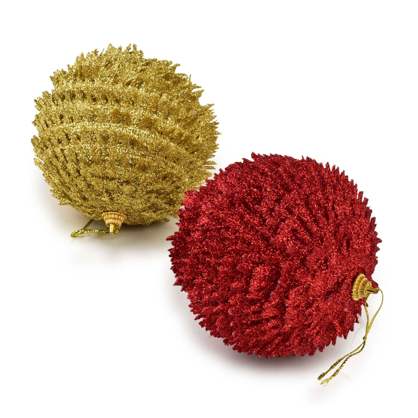 Hungarocell gömbdísz Santa Lila Bombka 10cm színes 1db - 2