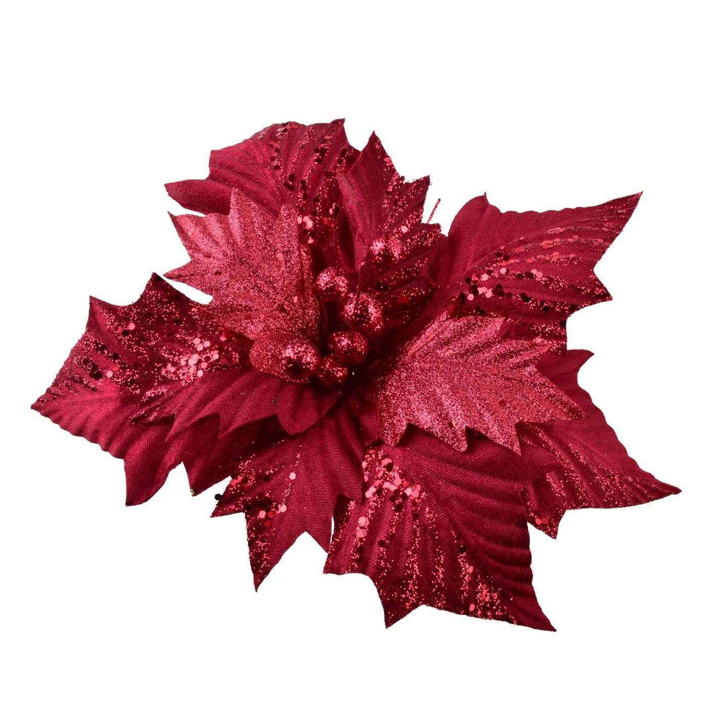 Dekorációs virág SANTA LILA Kwiatek 30cm 1db - 3