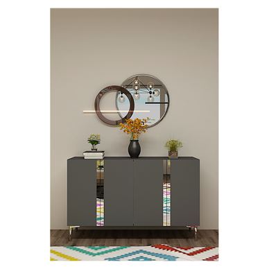 Console, Anthracite, Silver