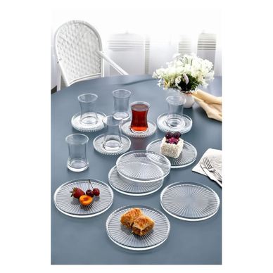 Set de ceai (18 piese), Transparent