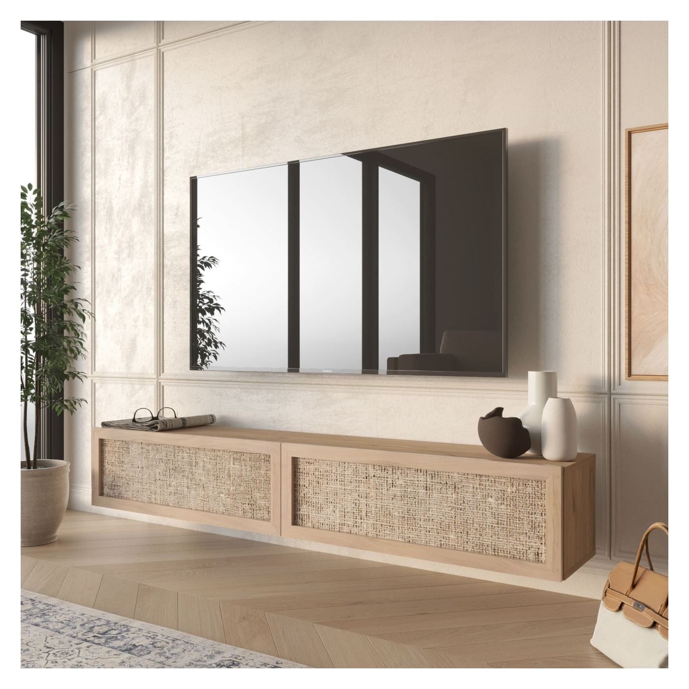 TV állvány, Tölgy - 2
