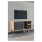 TV állvány, Sapphire Oak, Anthracite thumbnail 4